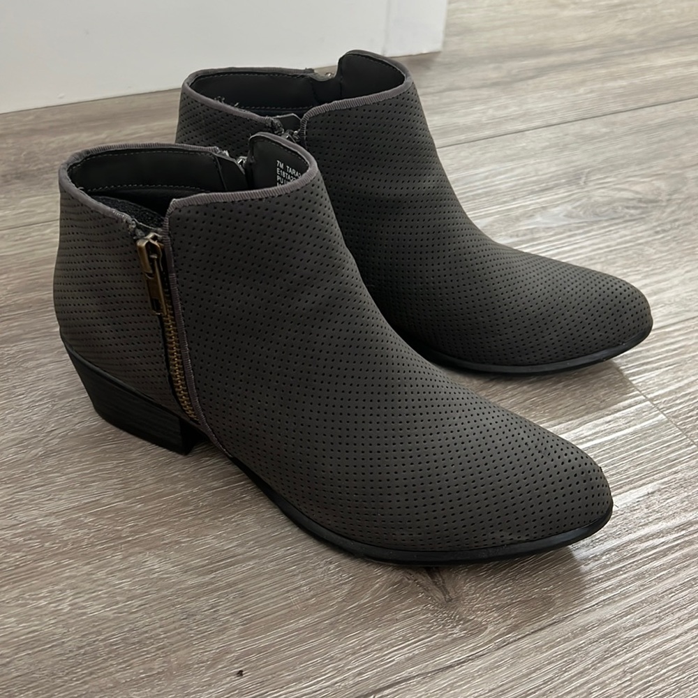 Block Heel Ankle Boot